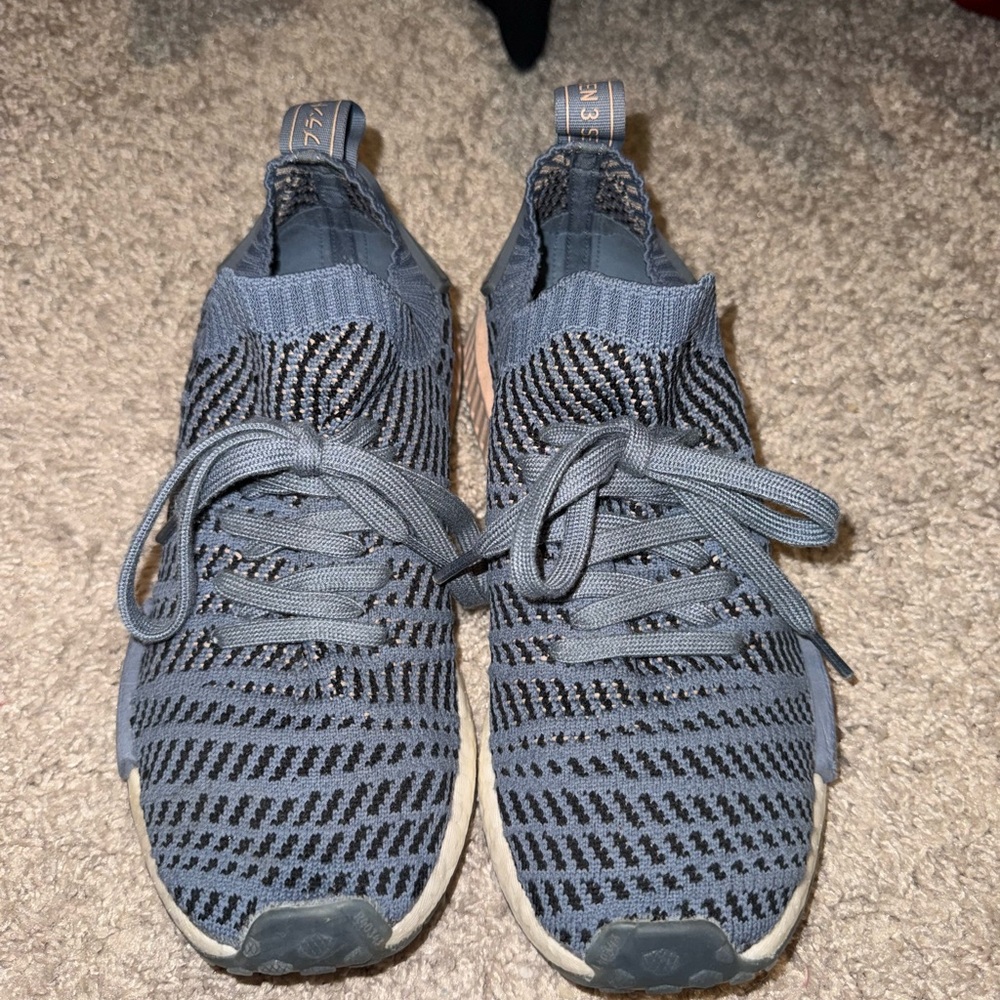 Blue Knit Sneakers Adidas NMD